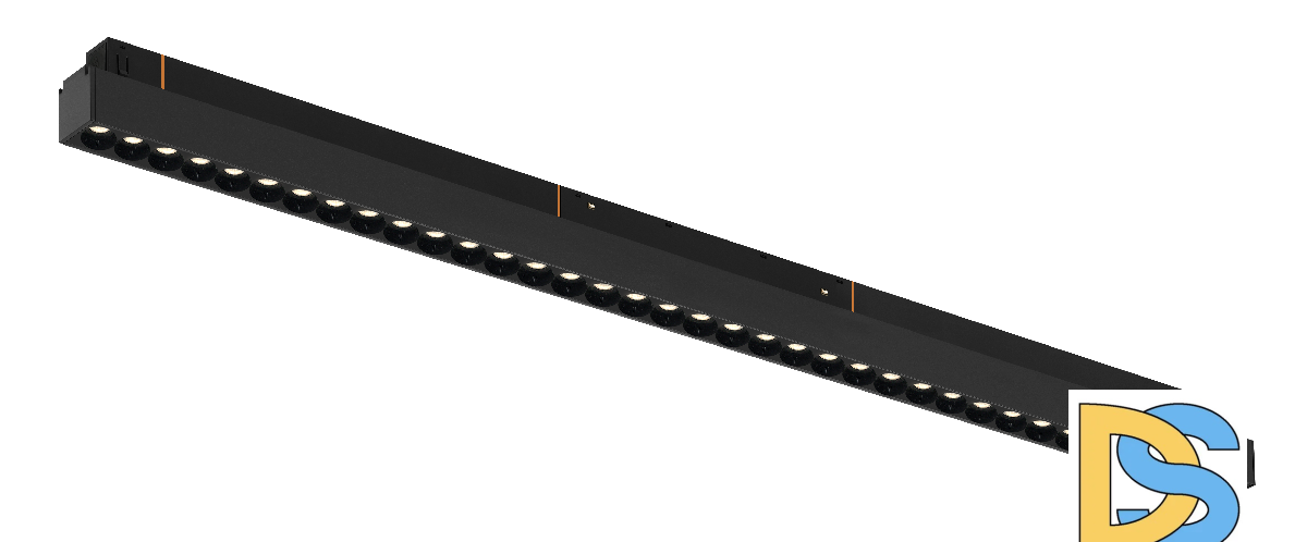 Трековый магнитный светильник iLedex Vision SMART 4822-002-L690-36W-38DG-BK