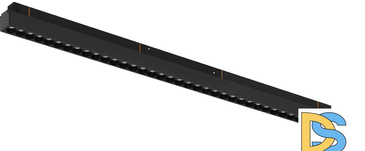 Трековый магнитный светильник iLedex Vision SMART 4822-002-L690-36W-38DG-BK