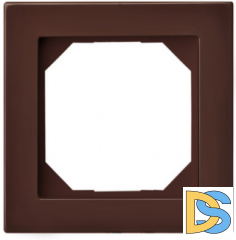 Рамка 1-ая Epsilon коричневый