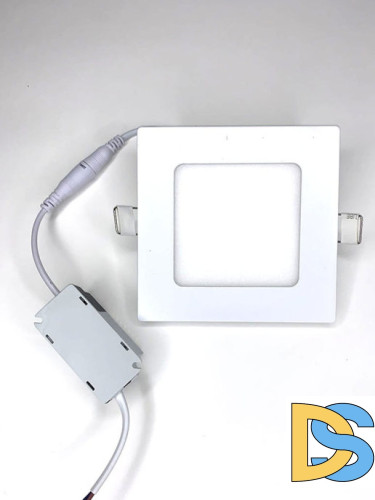 Встраиваемый светильник Elvan VLS-102SQ-6W-WW-Wh