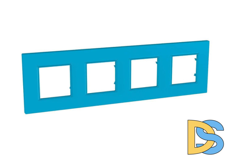 Рамка 4-постовая Schneider Electric Unica Quadro MGU4.708.26