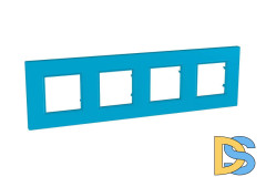 Рамка 4-постовая Schneider Electric Unica Quadro MGU4.708.26