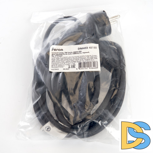 Сетевой шнур для гирлянд Feron DM403 48190