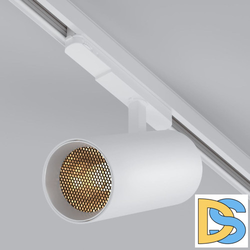 Трековый трехфазный светильник Arlight LGD-GERA-4TR-R90-30W Warm3000 (WH, 24 deg, 230V) 055187