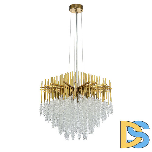 Подвесная люстра Indigo Cappella 12052/10P Gold V000603