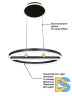 Подвесная люстра Natali Kovaltseva HIGH-TECH LED LAMPS 82048