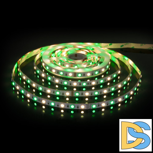 Светодиодная лента Elektrostandard 24V 14,4W 60Led 5050+5050 IP20 MIX RGB/дневной белый, 5м 4690389172267