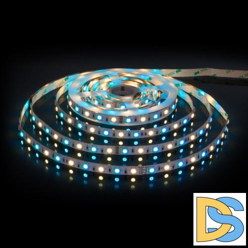 Светодиодная лента Elektrostandard 24V 14,4W 60Led 5050+5050 IP20 MIX RGB/дневной белый, 5м 4690389172267