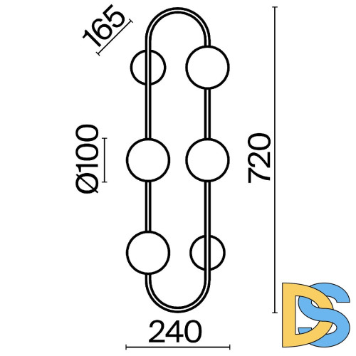 Настенный светильник Freya Inversion FR5233WL-04BS1