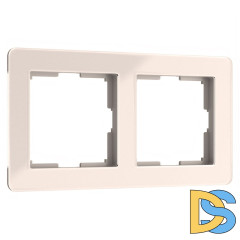 Рамка на 2 поста Werkel Acrylic айвори 4690389186288 W0022743