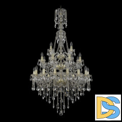 Подвесная люстра Bohemia Ivele Crystal 1415/16+8+4/300/XL-155/3d G