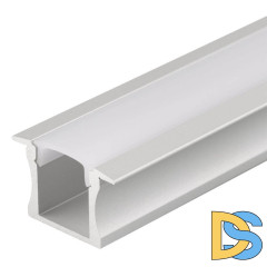 Профиль с экраном Arlight ALU-SLIM-H15-F-2000 ANOD+FROST 018243