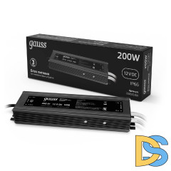 Блок питания Gauss 12V 200W IP66 20A 202023200