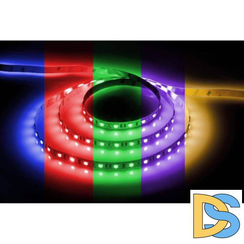 Светодиодная лента Feron 14,4W/m 60LED/m 5050SMD RGB 3M LS606 27722