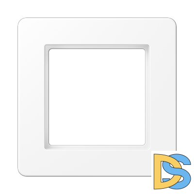 Рамка одноместная Jung AF581BFWWM