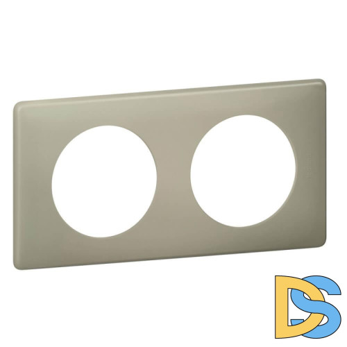 Рамка 2-постовая Legrand Celiane грин перкаль 066712