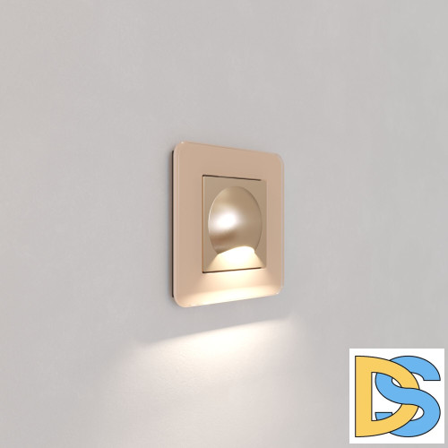 Встраиваемая LED подсветка Werkel МУН (шампань) W1154411