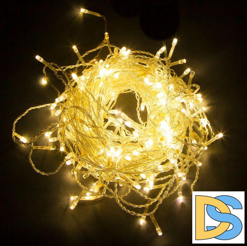 Уличная светодиодная гирлянда Feron Занавес 230V желтый без мерцания CL20 41624