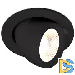 Встраиваемый светодиодный светильник Elektrostandard 9918 LED 9W 4200K черный 4690389162428