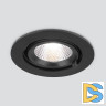 Встраиваемый светодиодный светильник Elektrostandard 9918 LED 9W 4200K черный 4690389162428