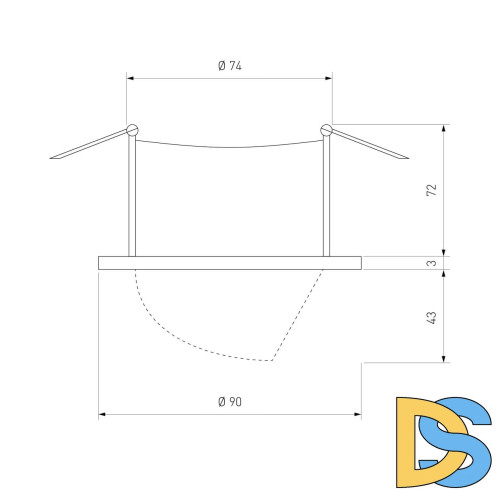 Встраиваемый светодиодный светильник Elektrostandard 9918 LED 9W 4200K черный 4690389162428