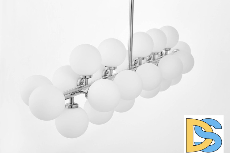 Люстра на штанге Lumina Deco Marsiada LDP 6033-24 CHR