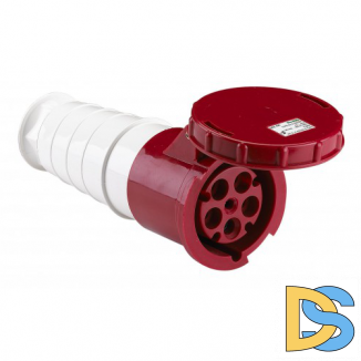 Силовая переносная розетка 3Р+РЕ+N 63A