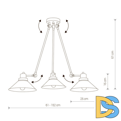 Подвесная люстра Nowodvorski Techno 9142