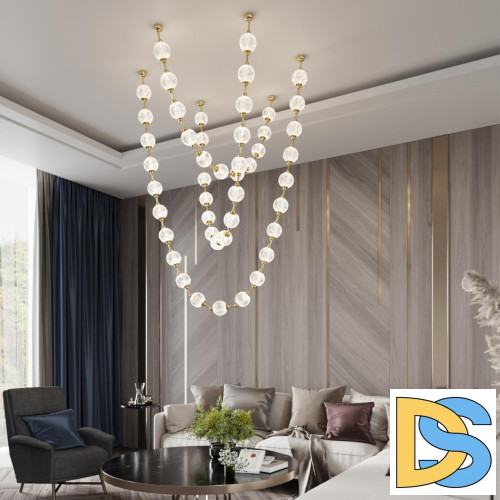 Подвесная люстра Odeon Light Crystal 5008/192L