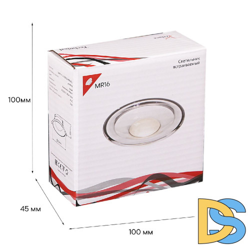 Встраиваемый светильник Reluce 16090-9.0-001RLD MR16 CL