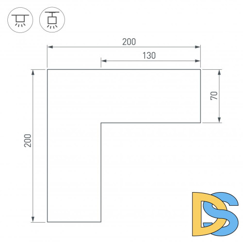 Соединитель профиля Arlight SL-LINE 030139