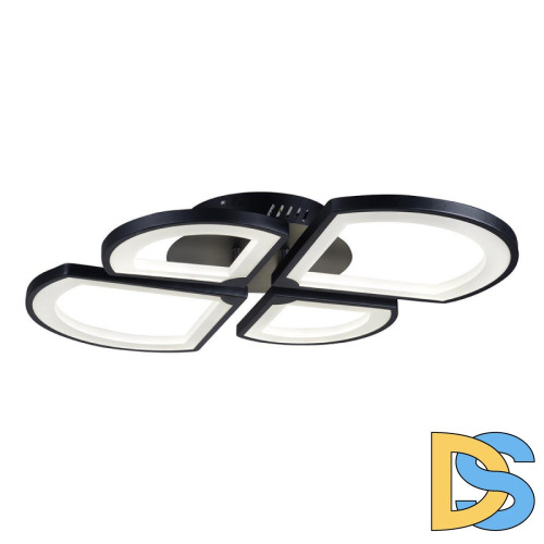 Потолочная светодиодная люстра iLedex River X024-4 BK