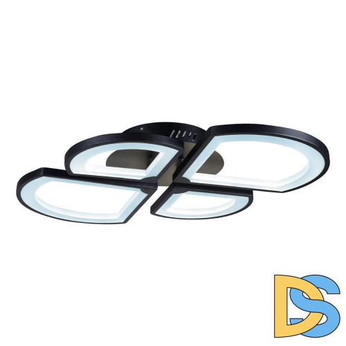 Потолочная светодиодная люстра iLedex River X024-4 BK