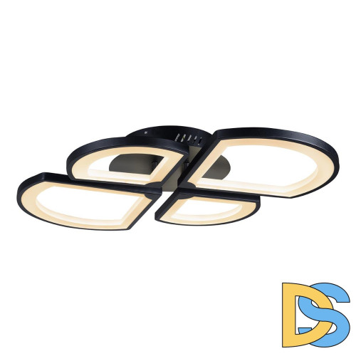 Потолочная светодиодная люстра iLedex River X024-4 BK