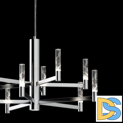 Подвесная люстра DeLight Collection MD2051-10A chrome