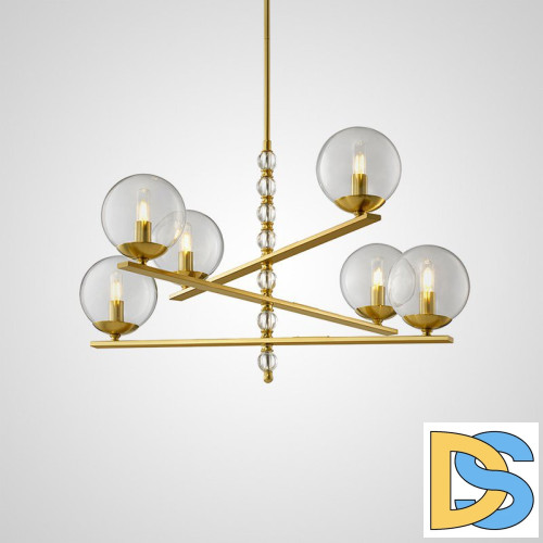 Люстра на штанге ImperiumLoft Fondo 140707-26