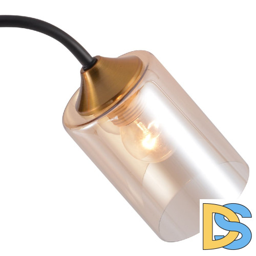 Потолочный светильник Reluce 01608-0.3-02 BK+BRASS