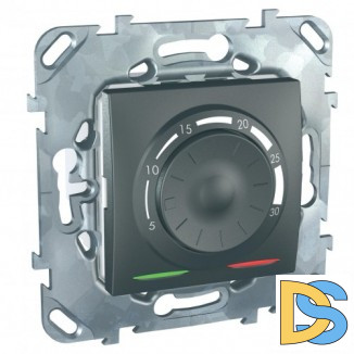 Термостат комнатный, Графит, серия UNICA TOP/CLASS, Schneider Electric