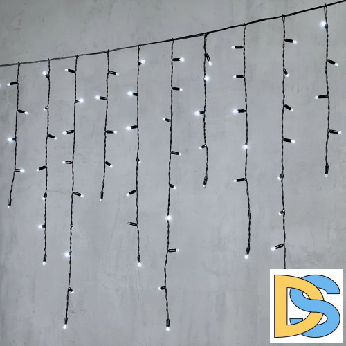 Гирлянда Бахрома с колпачком Laitcom (LTC) PIL180BLWCAP-11-2W