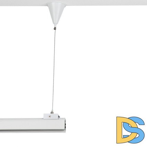 Набор для подвесного монтажа шинопроводов Uniel UFB-H41 WHITE 1 POLYBAG UL-00010400