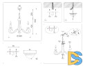 Подвесная люстра Ambrella Light Modern TR9605
