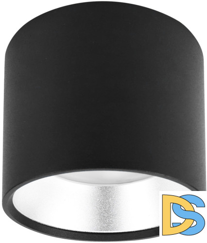 Накладной светильник ЭРА OL8 GX53 BK/SL Б0048540
