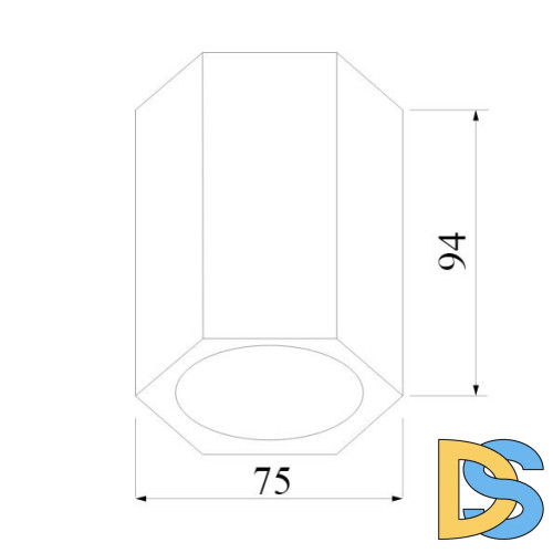 Накладной светодиодный светильник Elektrostandard 25036/LED 4690389176494