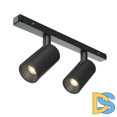 Трековый магнитный светильник Maytoni Focus Duo TR176-1-2X5WTW-M-B