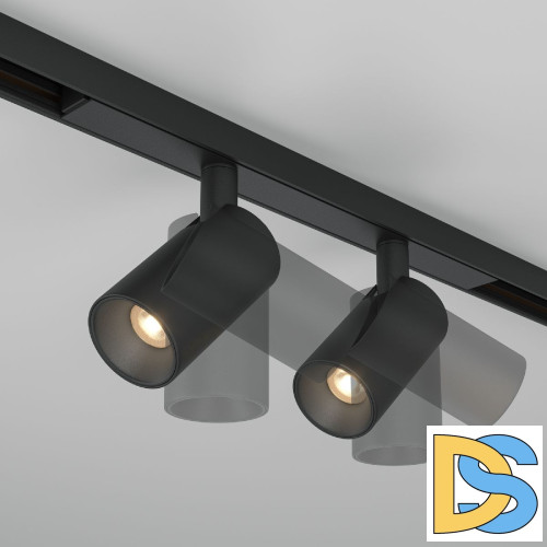 Трековый магнитный светильник Maytoni Focus Duo TR176-1-2X5WTW-M-B