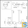Подвесная люстра Odeon Light TOVI 4818/10