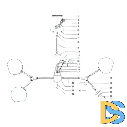 Потолочная люстра Lightstar Beta 785087