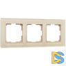Рамка на 3 поста Werkel Favorit шампань W0031111 4690389159794
