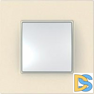 Рамка 1-ая (одинарная), Карамель, серия Unica Quadro, Schneider Electric