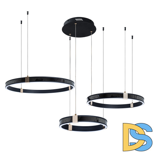 Подвесная люстра Arte Lamp Shine A2222SP-3BK